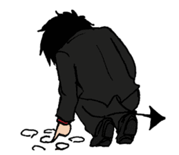 Wolf girl Nami and strongest partner. sticker #414713