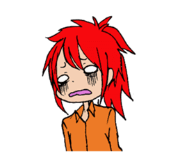 Wolf girl Nami and strongest partner. sticker #414716