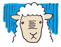 Modern Stray Sheep sticker #414822