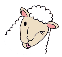 Modern Stray Sheep sticker #414826