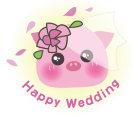 Cute Pig 2 sticker #415555