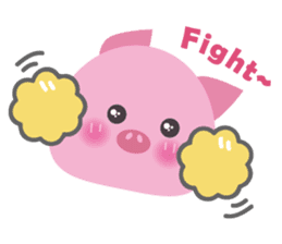 Cute Pig 2 sticker #415560