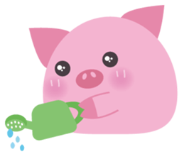 Cute Pig 2 sticker #415562
