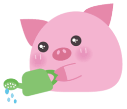 Cute Pig 2 sticker #415562