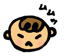 Daily conversation of her baby sticker #416091