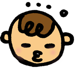 Daily conversation of her baby sticker #416092