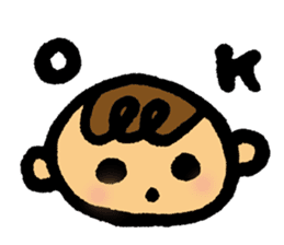 Daily conversation of her baby sticker #416093