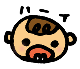 Daily conversation of her baby sticker #416095