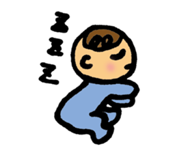 Daily conversation of her baby sticker #416105