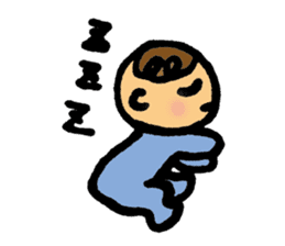 Daily conversation of her baby sticker #416105