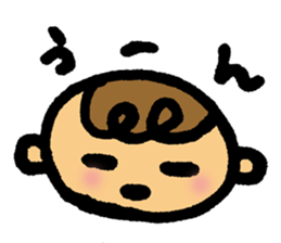 Daily conversation of her baby sticker #416116