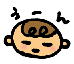 Daily conversation of her baby sticker #416116