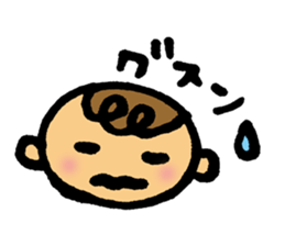 Daily conversation of her baby sticker #416118