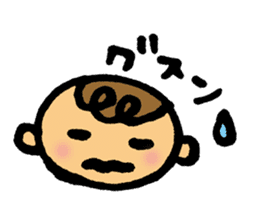 Daily conversation of her baby sticker #416118