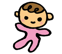 Daily conversation of her baby sticker #416128