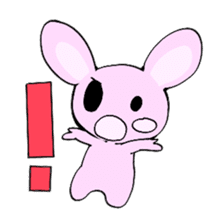 Let's make friends! USANEZUMI sticker #416976