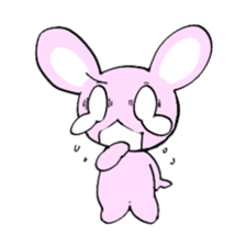 Let's make friends! USANEZUMI sticker #416980