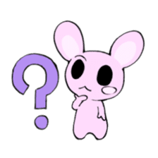 Let's make friends! USANEZUMI sticker #416981