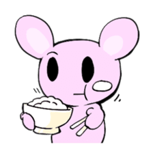 Let's make friends! USANEZUMI sticker #416999