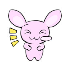 Let's make friends! USANEZUMI sticker #417001