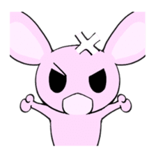 Let's make friends! USANEZUMI sticker #417004