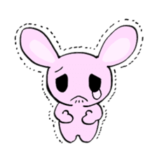 Let's make friends! USANEZUMI sticker #417005