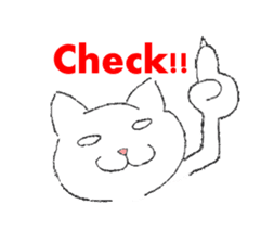 Cats saucy clunky sticker #417013