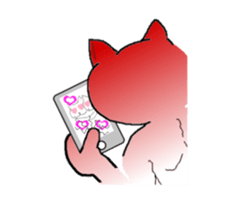 Cats saucy clunky sticker #417047