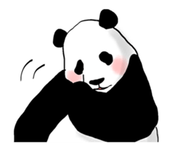 the stamp of PANDA sticker #417099