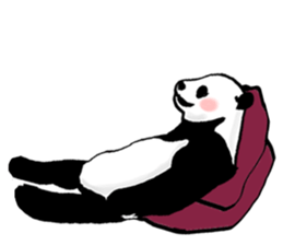 the stamp of PANDA sticker #417102