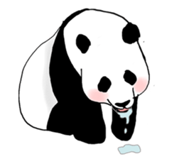 the stamp of PANDA sticker #417105