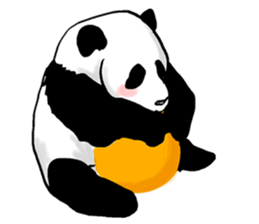 the stamp of PANDA sticker #417112