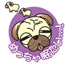 MUGPUG sticker #417330