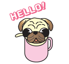 MUGPUG sticker #417332