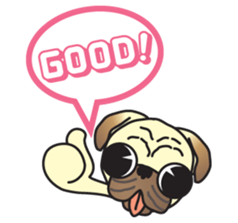 MUGPUG sticker #417334