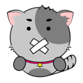 wassana cat sticker #417473