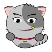wassana cat sticker #417488