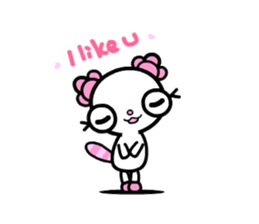 Rose Cat sticker #417771