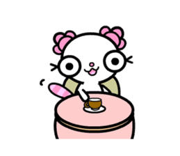 Rose Cat sticker #417774