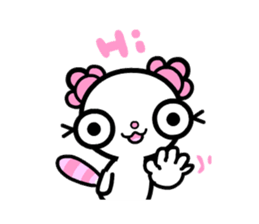 Rose Cat sticker #417775