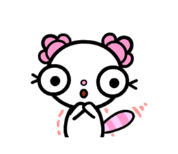 Rose Cat sticker #417781