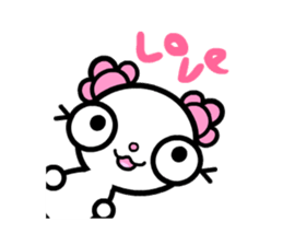 Rose Cat sticker #417784