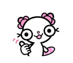 Rose Cat sticker #417786