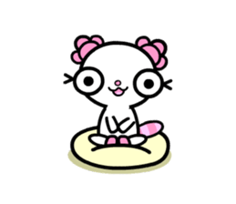 Rose Cat sticker #417791