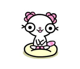 Rose Cat sticker #417791