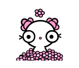Rose Cat sticker #417796