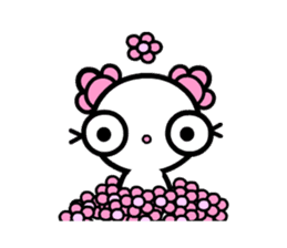 Rose Cat sticker #417796