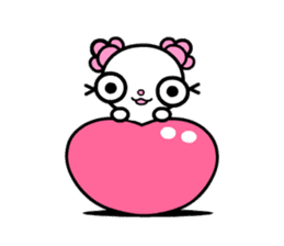 Rose Cat sticker #417798