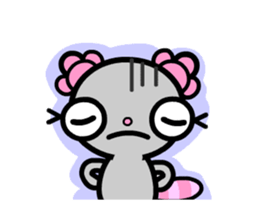 Rose Cat sticker #417800