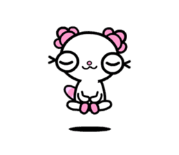 Rose Cat sticker #417801